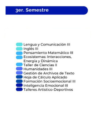 TERCER SEMESTRE