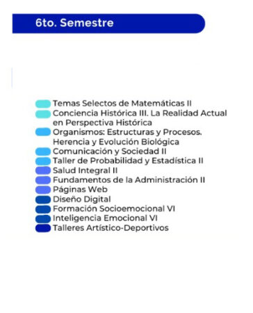 SEXTO SEMESTRE